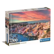   Gradovi Procida Island Italija 1500-dijelna Compact puzzle Clementoni