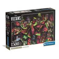 Disney Zlikovci Cards 1500-dijelni Compact puzzle Clementoni