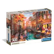   Gradovi Venice Sunset Italija 500 komada Compact puzzle Clementoni
