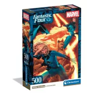   Fantastična četvorka Flame Kompaktna puzzle od 500 komada Clementoni
