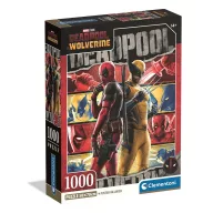   Deadpool Wolverine & Clementoni Compact slagalica od 1000 komada