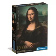   Umjetnost Mona Lisa Compact Clementoni puzzle s 1000 sjajnih dijelova