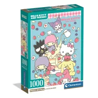 Hello Kitty Pancake 1000 komada Compact puzzle Clementoni