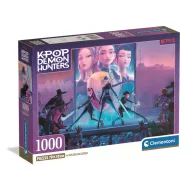   K-Pop Demon Hunters Stage Warriors 1000-komadna Compact puzla Clementoni