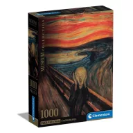 Umjetnost Munch Krik 1000 dijelna Compact puzzle Clementoni