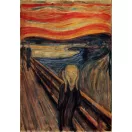 Umjetnost Munch Krik 1000 dijelna Compact puzzle Clementoni