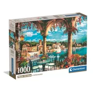   Gradovi View of Lake Como Italija 1000 komadna Compact puzzle Clementoni