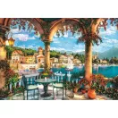 Gradovi View of Lake Como Italija 1000 komadna Compact puzzle Clementoni