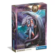   Fantasy Dragon Mage Anne Stokes 1000-komadna Compact puzzle Clementoni