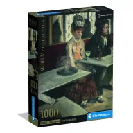   Umjetnost Degas 1000 dijelna Compact puzzle Clementoni - U kafiću