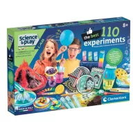   Šareno Science & Play Set sa 110 najboljih znanstvenih eksperimenata Clementoni