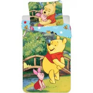   Disney Winnie Pooh Bridge dječja vrtićka posteljina 90×140cm, 40×55 cm