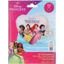 Disney Princeze Heart folija balon 45 cm
