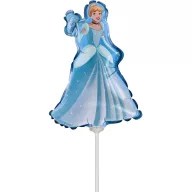 Disney Princeze Cinderella mini folija balon 23 cm (WP)