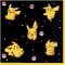 Pokémon Yellow Thunder salveta 16 komada 33x33 cm