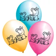   Pepina Praščić Story Time balon, set od 6 balona, 11 inch (27,5 cm)