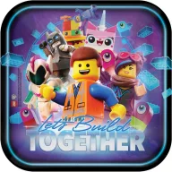 Lego Movie avanturistički papirnati tanjur, 8 kom, 23 cm