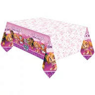 Psići u ophodnji Pink plastični stolnjak 137x243 cm