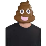 Noć vještica Poophead Emoji plastična maska