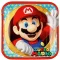 Super Mario Mushroom World papirnati tanjur, 8 komada, 23 cm