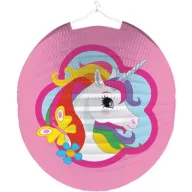 Jednorog Pink Lampion 25 cm