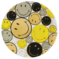 Emoji Smiley Originals papirnati tanjur, 8 komada, 23 cm