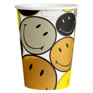 Emoji Smiley Originals papirnate čaše, 8 komada, 250 ml