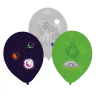 Svemir Rocket balon, 6 komada 11 inča (27,5 cm)