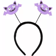 Noć vještica Purple Traka za glavu s šišmišem