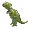 Dinosaurusi Multi Green folijski balon 63 cm