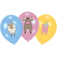   Životinje Party Balon s temom farme, set od 6 komada, 11 inch (27,5 cm)