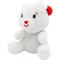   Životinje Polar White Medvjed 2 u 1 igračka i balon uteg, 11 cm