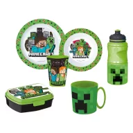 Minecraft set posuđa 6 komada (Creeper)