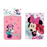   Disney Minnie Minnie dječja posteljina i polarni pokrivač set (Whisper)