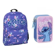  Disney Lilo i Stitch Disney Lilo i Stitch spremnik za školsku torbu i kutija s olovkama, set od 2 komada (Hibiskus)