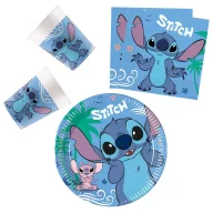   Disney Lilo i Stitch party set s tanjurom od 20 cm, 36 kom (Angel)