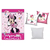   Disney Minnie polar deka, navlaka za jastuk i set jastuka, 3-dijelni (Minnie Magic)