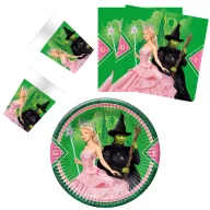 Wicked For Good party set s tanjurom od 23 cm, 36 kom