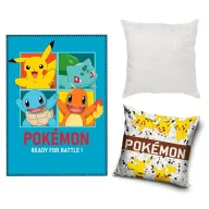   Pokémon Blue PikaPal set polarnih deka, jastučnica i jastuk 3 kom.