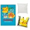 Pokémon Blue Electro set od 3 komada: polar deka, jastučnica i jastuk