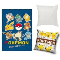   Pokémon Ready PikaPal set polarne deke, jastučnice i jastuka 3 komada