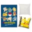 Pokémon Ready Electro polar deka, jastučnica i set jastuka 3 kom