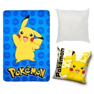   Pokémon Wave Electro set polarne deke, jastučnica i jastuk 3 komada