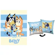 Bluey Happy Sleep set polarne deke i jastuka, 2 dijela