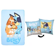 Bluey Snuggle Sleep set od flis deke i jastuka, 2 dijela