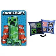 Minecraft TNT Mobs set polarne deke i jastuka, 2 dijela