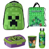 Minecraft Green Face školski paket od 5 dijelova