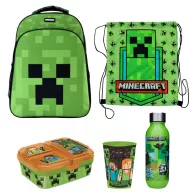Minecraft Green Crafting školski paket od 5 dijelova