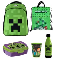 Minecraft Green Attitude školski set od 5 dijelova