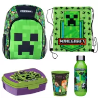 Minecraft Pixel Zone školski set od 5 dijelova